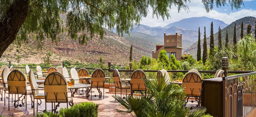 Kasbah Tamadot 5* отель в Асни рядом с Марракешем.