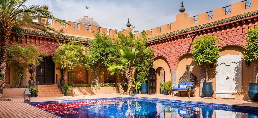 Kasbah Tamadot 5* отель в Асни рядом с Марракешем.